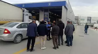 Araç muayene istasyonundaki vatandaşlar bilgilendirildi