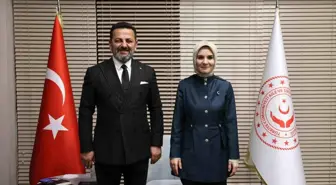 Bakan Göktaş'a kurum çalışmaları hakkında bilgi verdi
