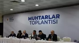 Büyükşehir Belediye Başkanı Doğan, Vezirköprü'de muhtarları dinledi