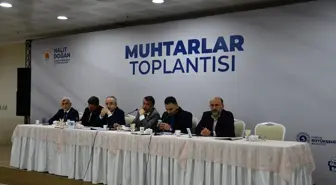 Büyükşehir Belediye Başkanı Doğan, Vezirköprü'de muhtarları dinledi