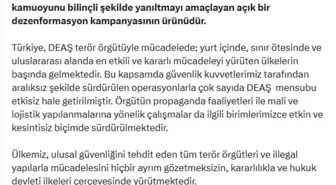 DMM'den 'DEAŞ'la mücadele' açıklaması