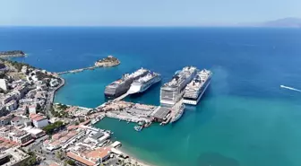 Ege Port Kuşadası 2025'i 617 kruvaziyer seferle tamamladı