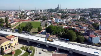 Edirne'de Halkalı-Kapıkule Hızlı Tren Hattı'nın Yüzde 98'i Tamamlandı