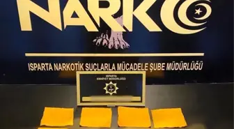 Isparta'da Narkotik operasyonunda 1 kişi tutuklandı