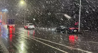 İstanbul'da beklenen kar yağışı başladı