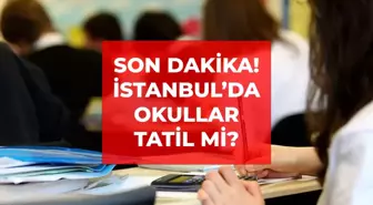 İstanbul'da yarın okullar tatil mi? 31 Aralık İstanbul'da kar yağışı nedeniyle okullar tatil olacak mı, okul var mı?