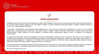 İstanbul Erkek Lisesi'ndeki kavga ile ilgili 20 öğrenciye disiplin cezası