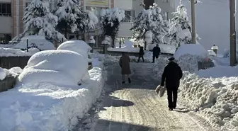 Karabük'te Kar Kalınlığı 75 Santimetreye Ulaştı