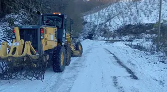 Karadeniz'deki 4 ilde kar nedeniyle 265 yerleşim yerinin yolu ulaşıma kapandı