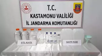 Kastamonu'da yılbaşı öncesi kaçak alkol operasyonu