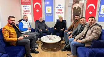 Kavaklıdere'de Esnaf ve Sanatkarlar Odası Başkan Adayı Gülşen ilçe protokolünü ziyaret etti