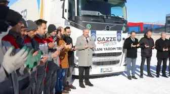Kayseri'den Gazze'ye yardım tırı gönderildi