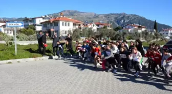 Köyceğiz'de Atatürk yol koşusu yapıldı