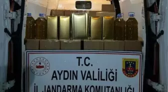 Nazilli'de kaçak zeytinyağı operasyonu