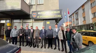 Samsun Milletvekili Aksu, Vezirköprü'de şoför esnafının sorunlarını dinledi