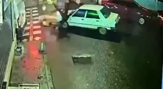 Tekirdağ'da feci kaza kamerada