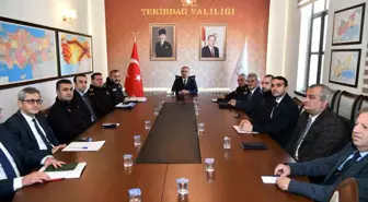 Tekirdağ'da yılbaşı tedbirleri: 2 bin 816 personel görev başında olacak