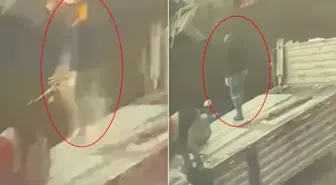 Tırdan yük indiren işçiye yıldırım çarptı! Dehşet anları kamerada