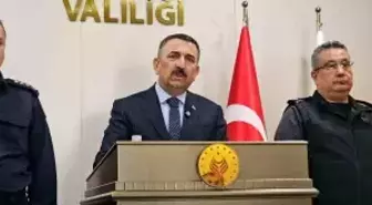 Vali Hacıbektaşoğlu, 2025 yılı güvenlik ve asayiş istatistiklerini paylaştı