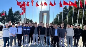 Aksekili öğrenciler Çanakkale'yi gezdi