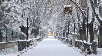 Amasya'nın iki ilçesinde eğitime kar engeli