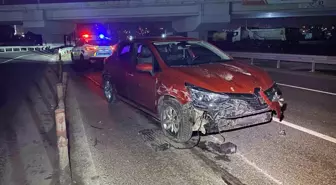 Bursa'da alkollü sürücü kazaya neden oldu: Karşı şeride geçen araçta 1 kişi ağır yaralandı