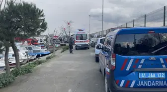 Denizde çırpınan kişiyi sahil güvenlik kurtardı