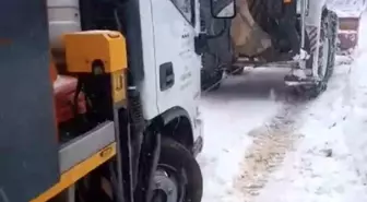 Elektrik arızası için gittikleri köyde mahsur kaldılar