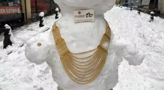 En 'değerli' kardan gelin