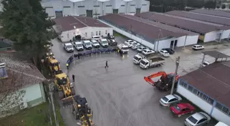 Erbaa Belediyesi beklenen kar öncesi hazırlıklarını tamamladı