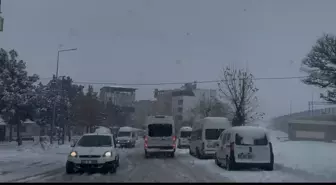 Gaziantep'te kar ulaşımı olumsuz etkiledi