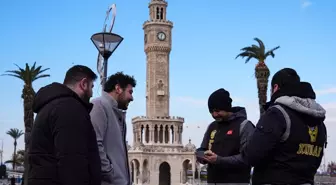 İzmir'de yılbaşı tedbirleri kapsamında dron destekli asayiş uygulaması başlatıldı