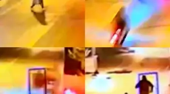 Kaza anı kamerada: Motosikletlinin çarptığı yaya hayatını kaybetti