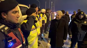 Konya, Afyonkarahisar ve Aksaray valilerinden yeni yıla görev başında giren personele ziyaret