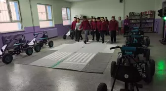 Kütahya'da çocuklara trafik eğitimi verildi