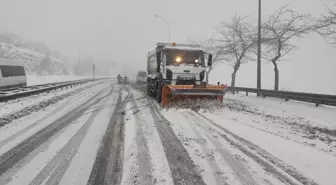 Malatya ve Şanlıurfa'da karla mücadele çalışmaları