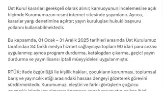 RTÜK Başkanı Daniş: 2025'te 90 idari para cezası uygulandı