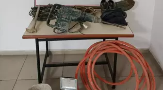 Samsun'da kaçak kazı yapan 3 kişi suçüstü yakalandı