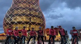 Sarıkamış şehitlerini anmak için İstanbul'dan yola çıkan bisikletliler Rize'ye ulaştı