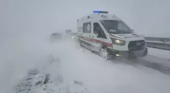 Sivas'ta kar yağışı