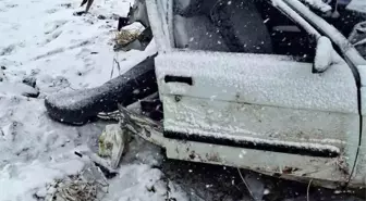 Tomarza'da trafik kazası: 2 yaralı