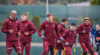 Trabzonspor, Galatasaray maçının hazırlıklarını sürdürdü