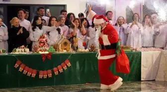 Yeni yıla horon ve kolbastı oynayarak girdiler