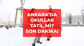 Ankara okullar tatil mi SON DAKİKA! 2 Ocak 2026 Cuma Ankara yarın okullar tatil mi? Ankara Valiliği kar tatili açıklaması!