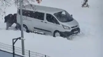 Diyarbakır'da kar esareti