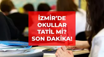 İzmir okullar tatil mi? 2 Ocak 2026 Cuma İzmir yarın okullar tatil mi? İzmir Valiliği tatil açıklaması!