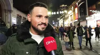 Taksim Meydanı'nda yeni yıl coşkuyla karşılandı