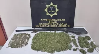Afyonkarahisar'da uyuşturucu operasyonunda yakalanan 2 şüpheli tutuklandı