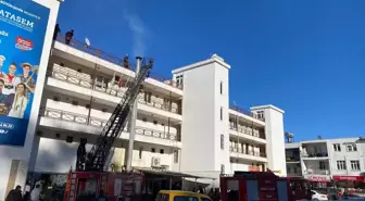 Aksu'da bir restoranın bacasında çıkan yangın söndürüldü