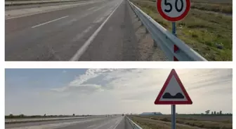 Kara yollarındaki 58 bin 246 adet trafik levhası kaldırıldı